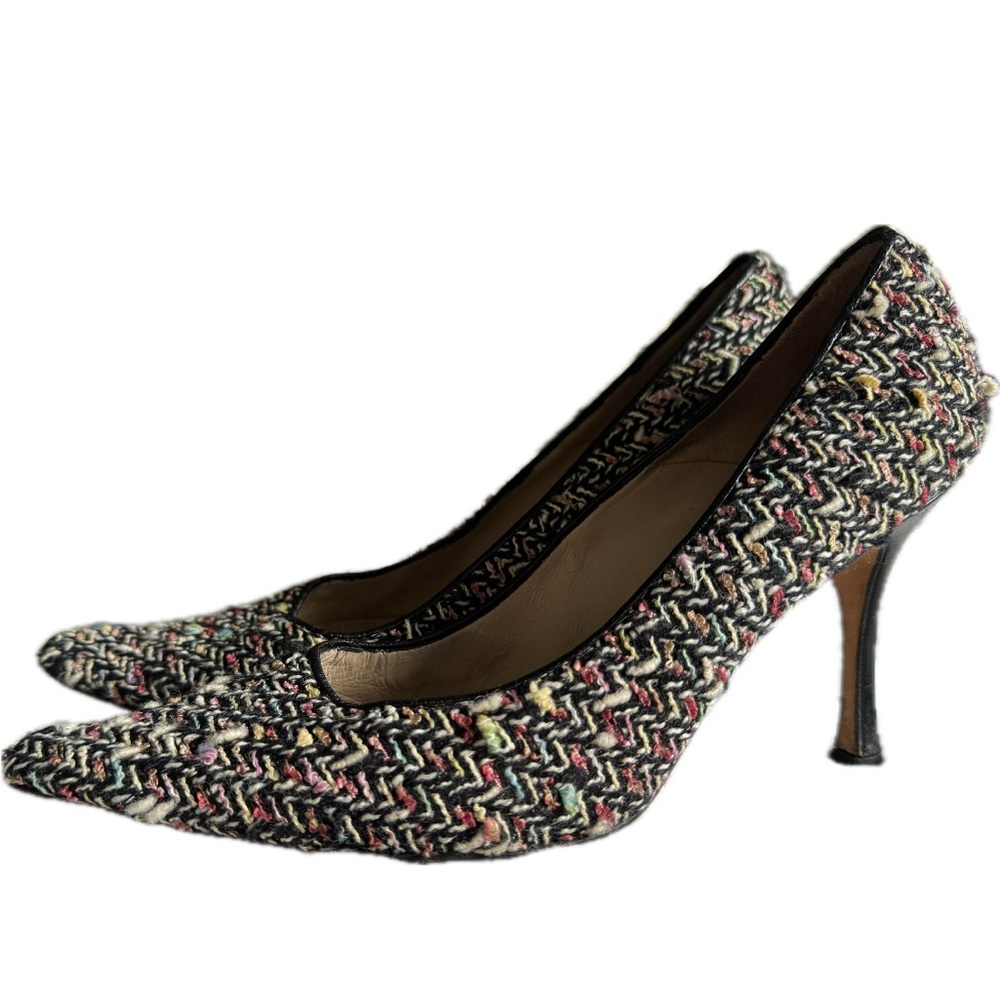 MANOLO BLAHNIK Vintage Heels Multi-Color Euro 40 (US 8.5-9)